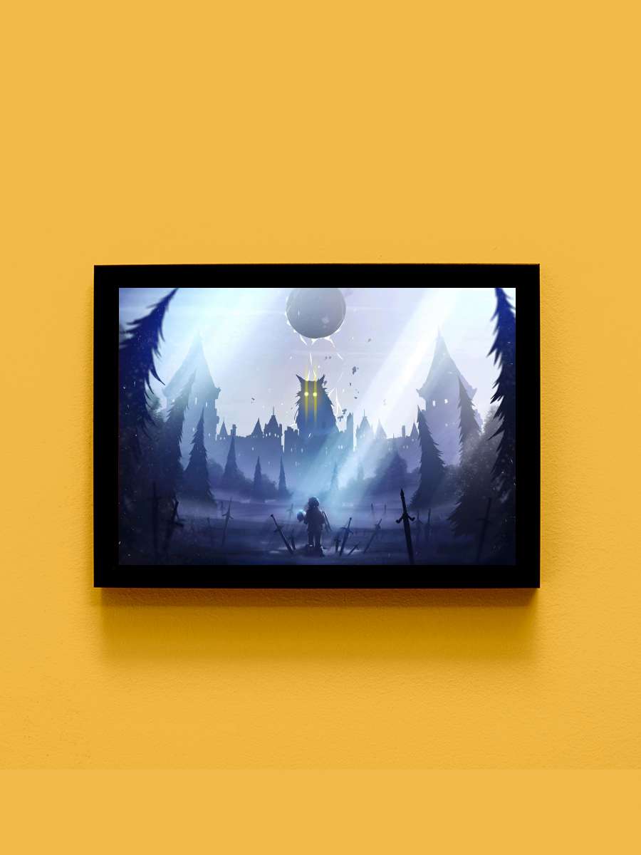 re zero Anime Tablo Siyah Çerçeveli Yüksek Kalite Anime Duvar Poster Tablo - En İyi Fiyatlarla