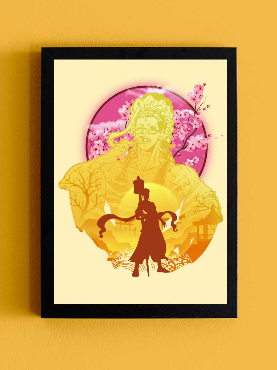 Record of Ragnarok Buddha Anime Tablo Siyah Çerçeveli Yüksek Kalite Anime Duvar Poster Tablo - En İyi Fiyatlarla