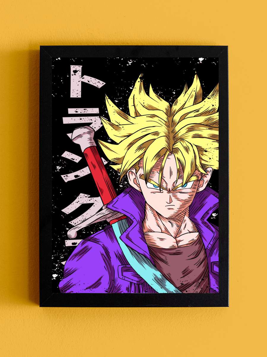 retro anime fanatsy Anime Tablo Siyah Çerçeveli Yüksek Kalite Anime Duvar Poster Tablo - En İyi Fiyatlarla