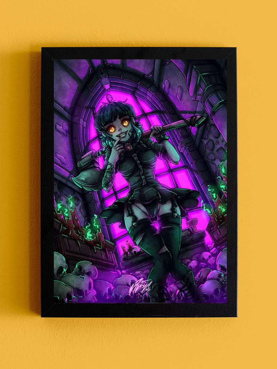 Revis Nightmare Anime Tablo Siyah Çerçeveli Yüksek Kalite Anime Duvar Poster Tablo - En İyi Fiyatlarla