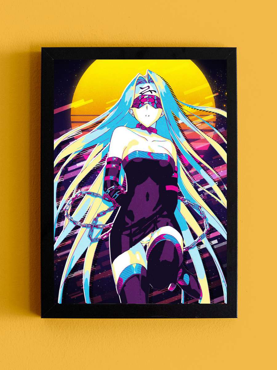 Rider Anime Tablo Siyah Çerçeveli Yüksek Kalite Anime Duvar Poster Tablo - En İyi Fiyatlarla