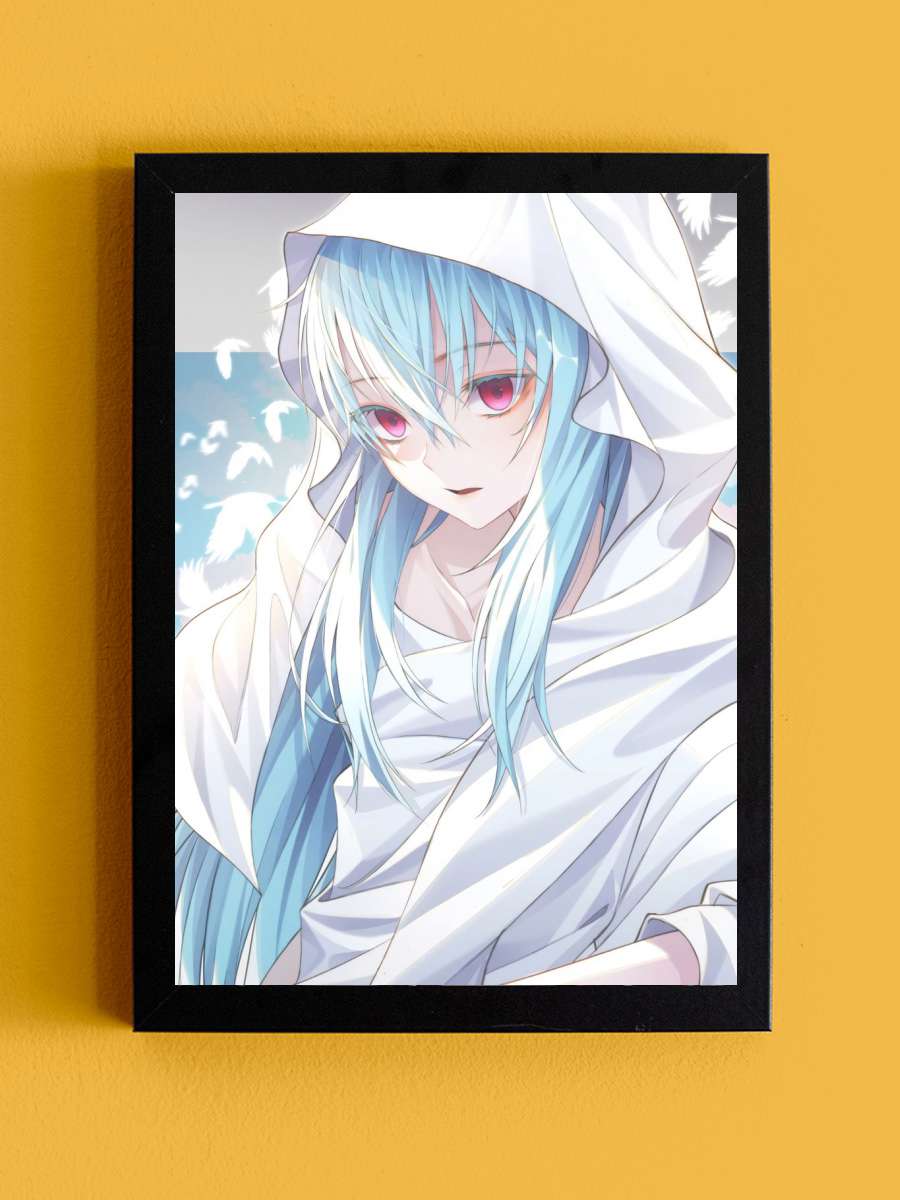 Rimuru Anime Tablo Siyah Çerçeveli Yüksek Kalite Anime Duvar Poster Tablo - En İyi Fiyatlarla
