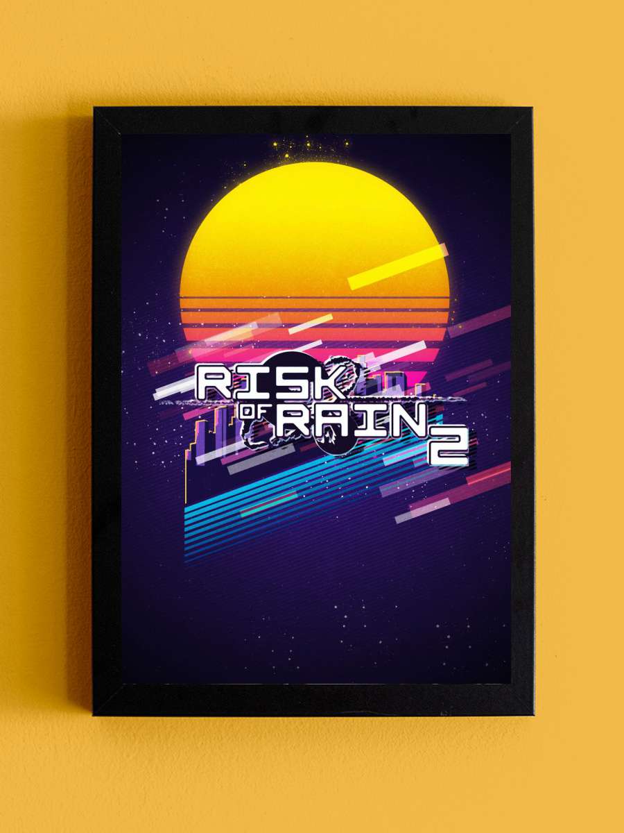 risk of rain Anime Tablo Siyah Çerçeveli Yüksek Kalite Anime Duvar Poster Tablo - En İyi Fiyatlarla