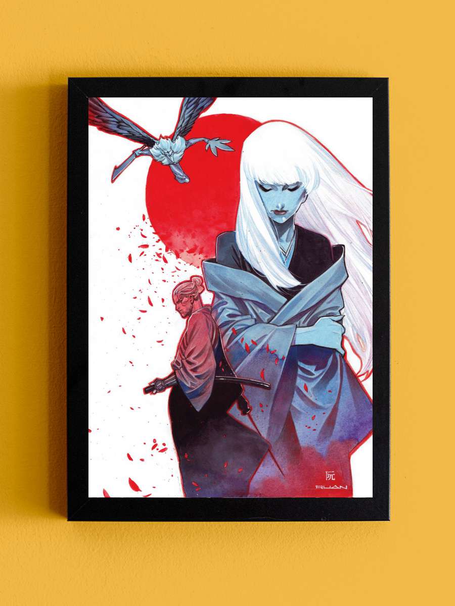 Ronin Alternative Cover Anime Tablo Siyah Çerçeveli Yüksek Kalite Anime Duvar Poster Tablo - En İyi Fiyatlarla