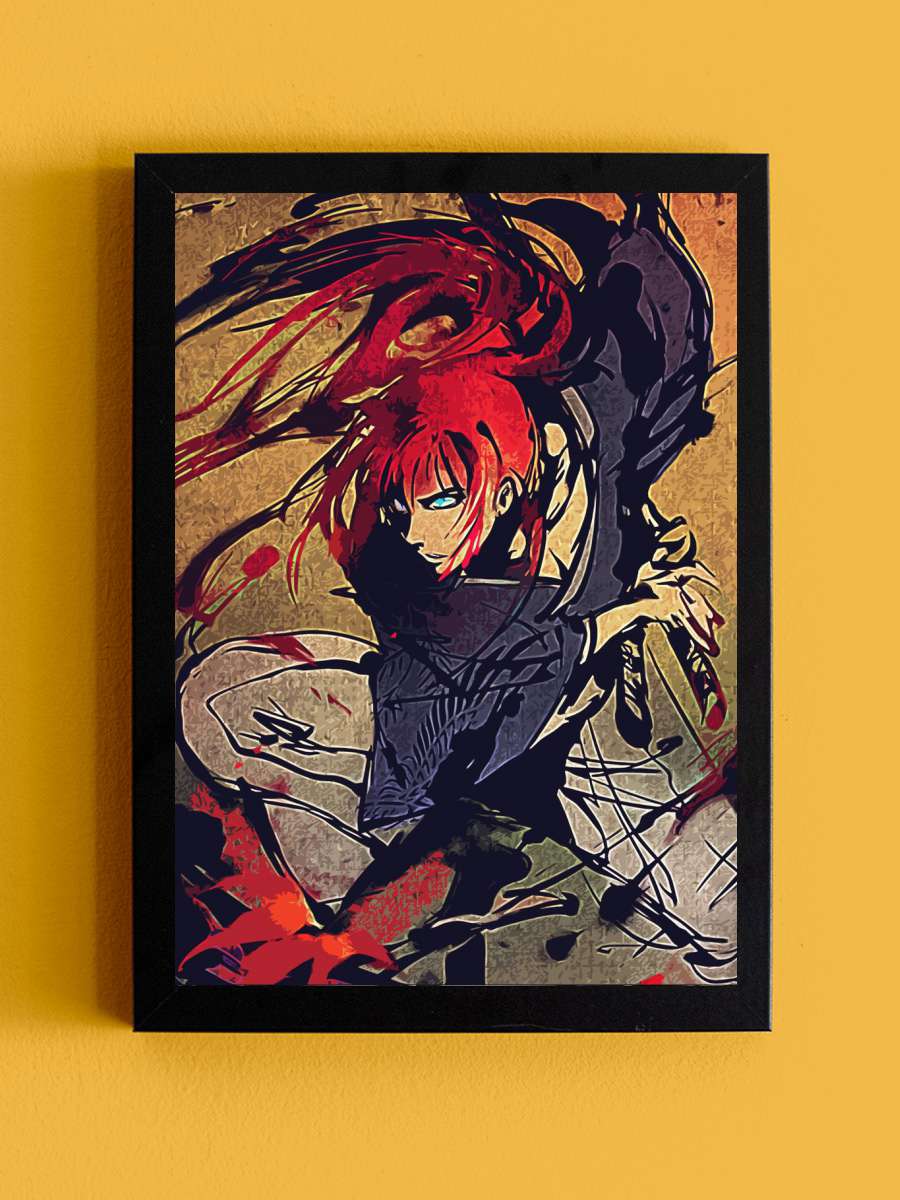 rurouni kenshin Anime Tablo Siyah Çerçeveli Yüksek Kalite Anime Duvar Poster Tablo - En İyi Fiyatlarla