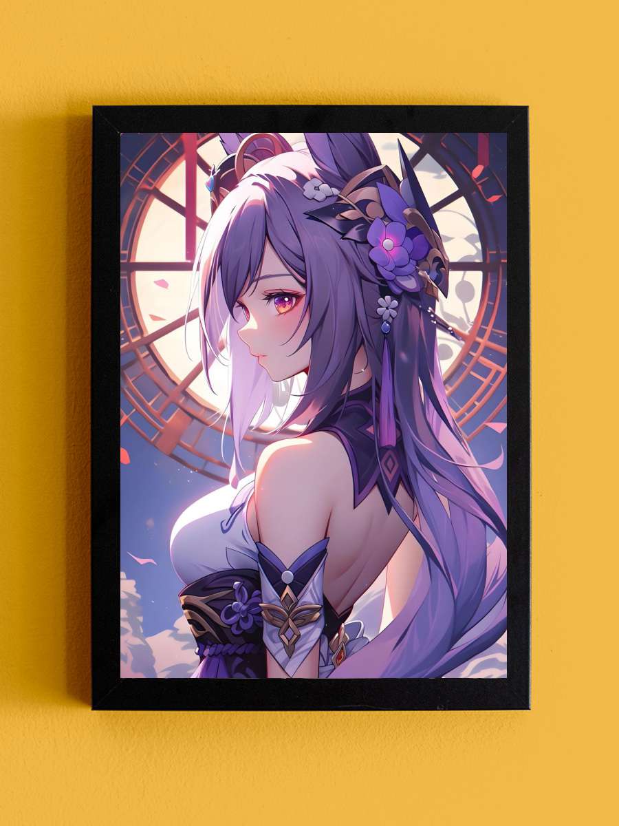 Sexy Manga Girl anime Anime Tablo Siyah Çerçeveli Yüksek Kalite Anime Duvar Poster Tablo - En İyi Fiyatlarla