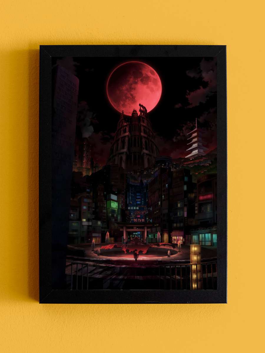 Shadow End Anime Tablo Siyah Çerçeveli Yüksek Kalite Anime Duvar Poster Tablo - En İyi Fiyatlarla