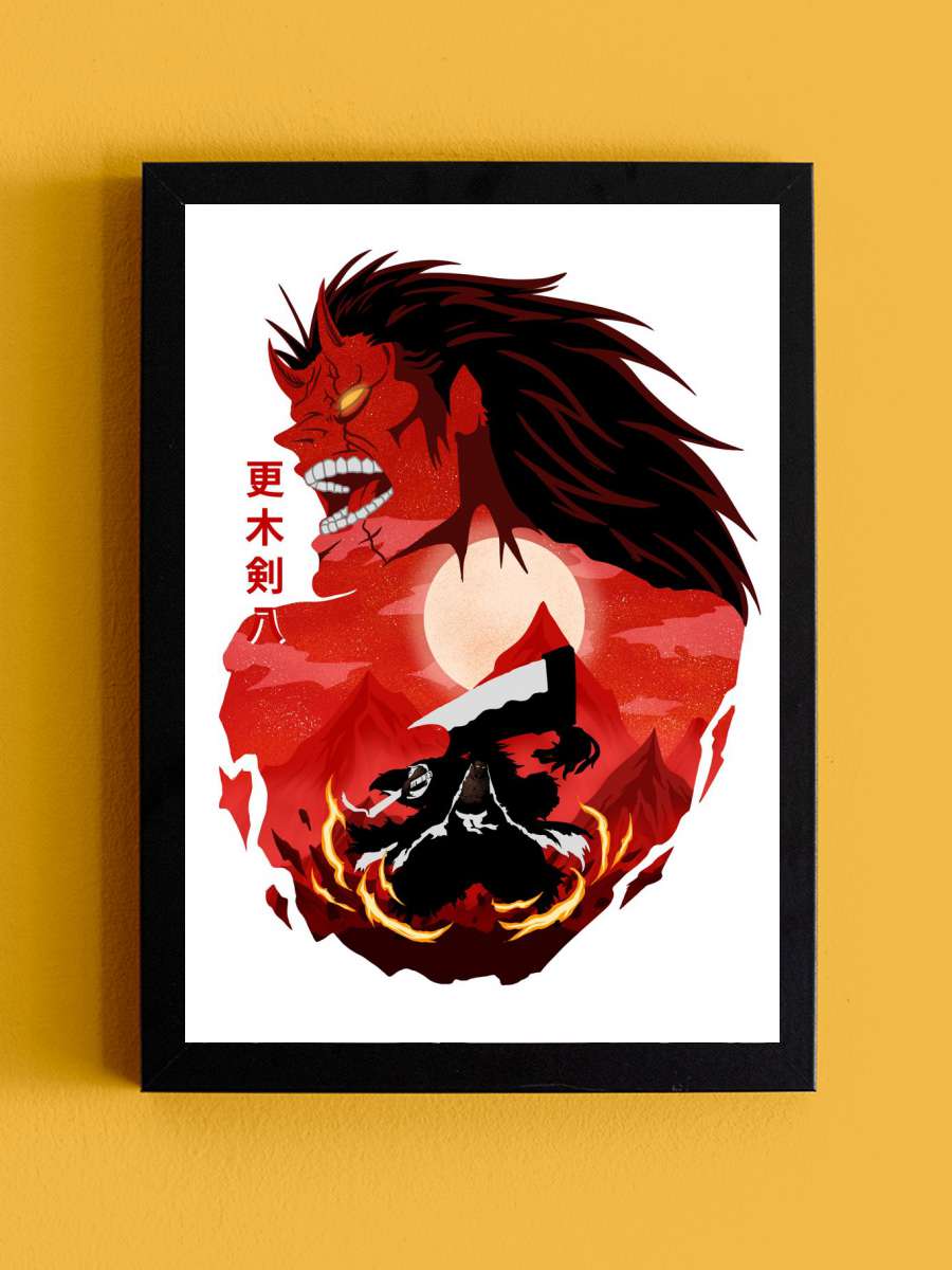 Shadow of captain Anime Tablo Siyah Çerçeveli Yüksek Kalite Anime Duvar Poster Tablo - En İyi Fiyatlarla