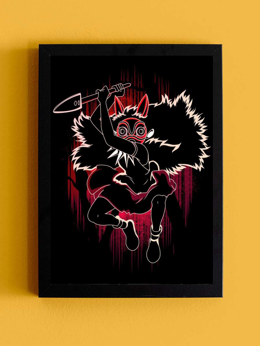 Shadow of the Mask Anime Tablo Siyah Çerçeveli Yüksek Kalite Anime Duvar Poster Tablo - En İyi Fiyatlarla