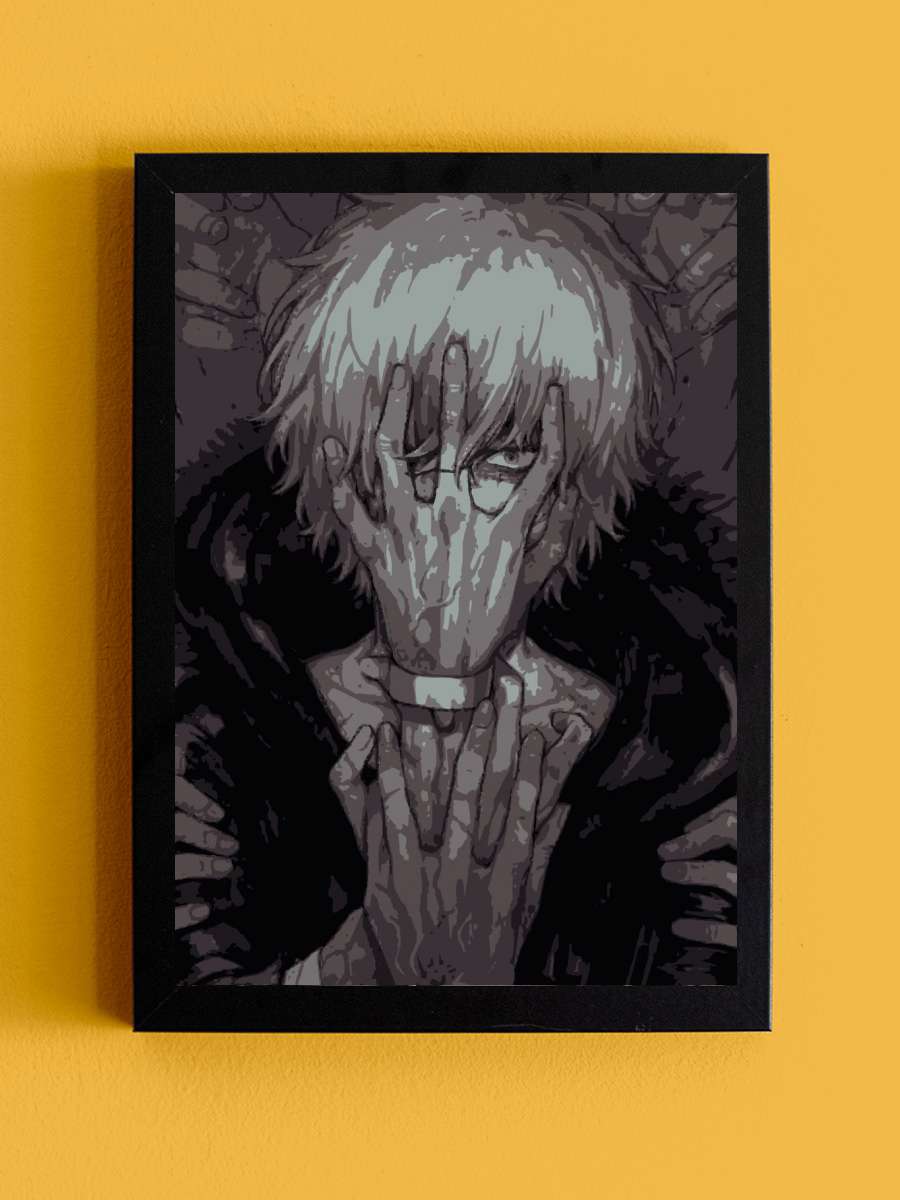 Shigaraki Tomura Anime Tablo Siyah Çerçeveli Yüksek Kalite Anime Duvar Poster Tablo - En İyi Fiyatlarla