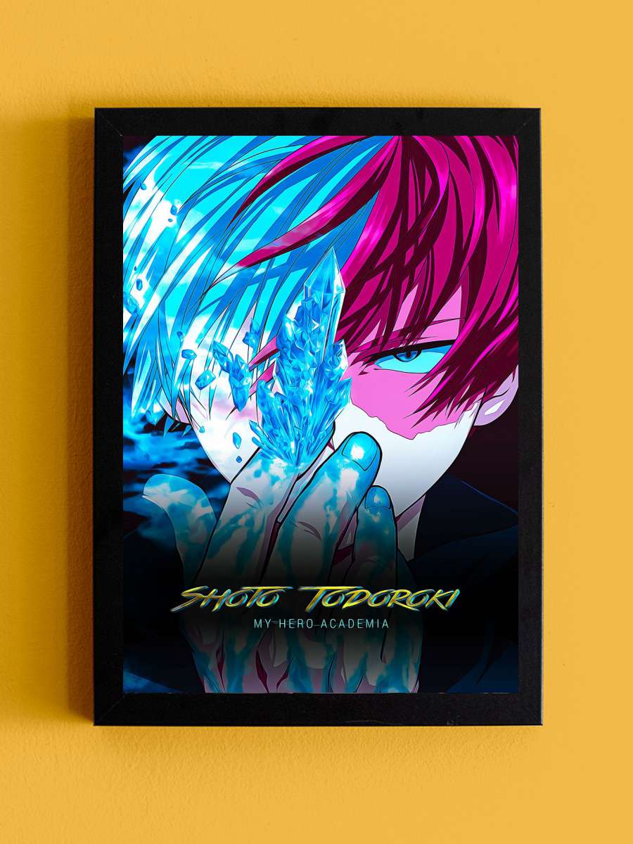 Shoto Anime Tablo Siyah Çerçeveli Yüksek Kalite Anime Duvar Poster Tablo - En İyi Fiyatlarla