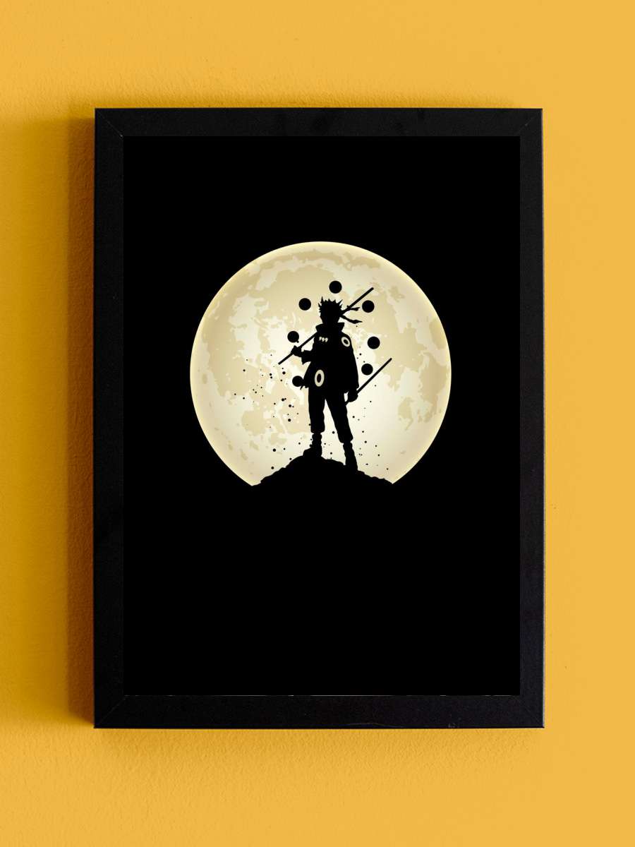 Silhouette characters Anime Tablo Siyah Çerçeveli Yüksek Kalite Anime Duvar Poster Tablo - En İyi Fiyatlarla