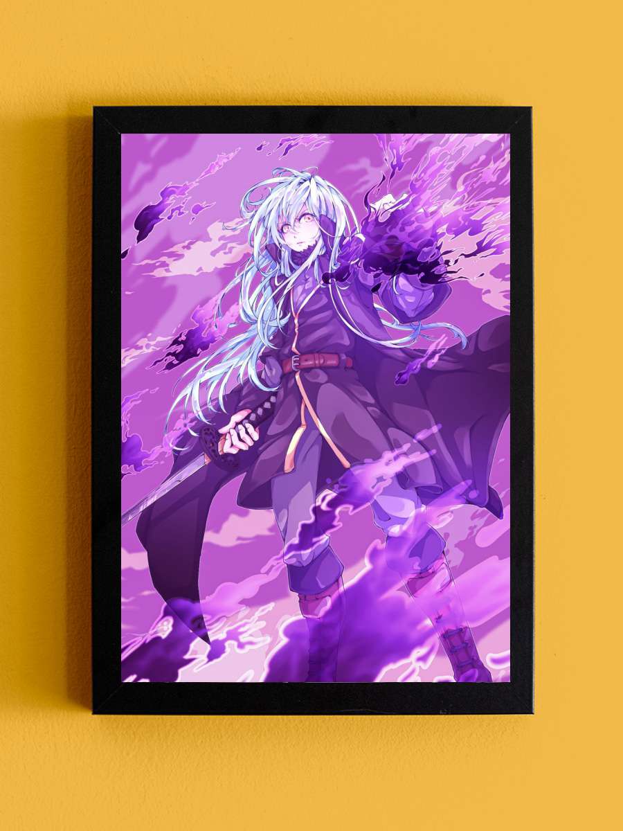Slime The Last Anime Tablo Siyah Çerçeveli Yüksek Kalite Anime Duvar Poster Tablo - En İyi Fiyatlarla
