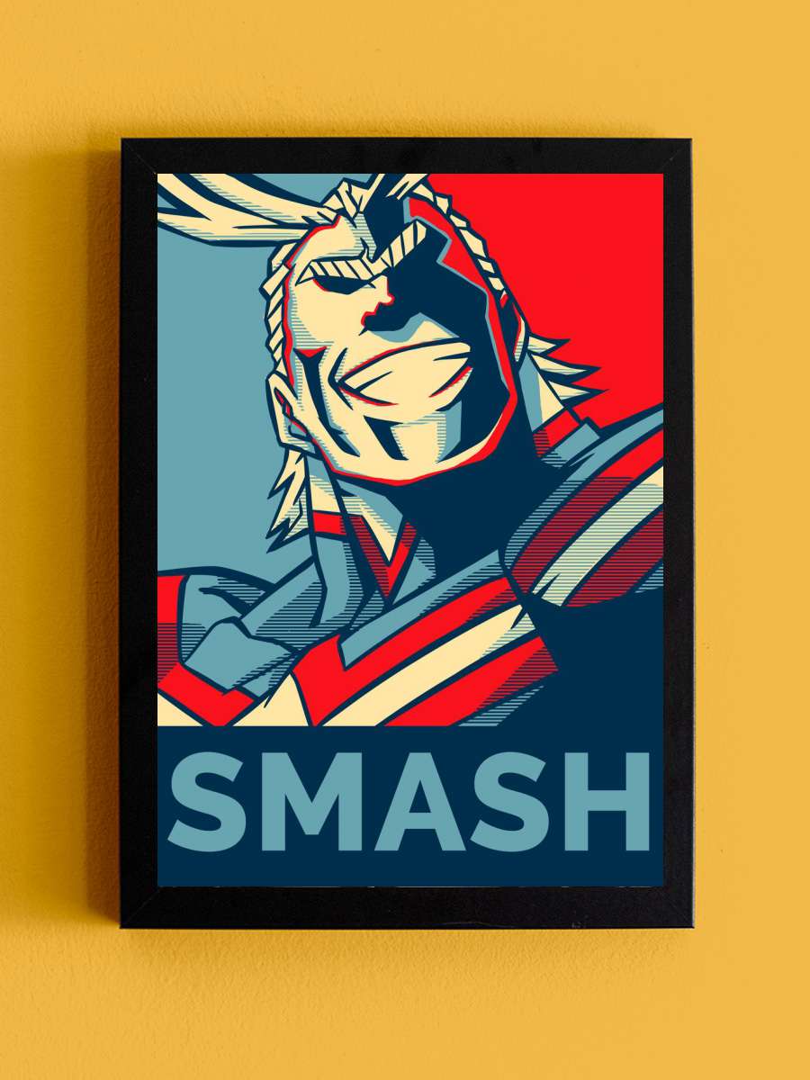 SMASH Anime Tablo Siyah Çerçeveli Yüksek Kalite Anime Duvar Poster Tablo - En İyi Fiyatlarla