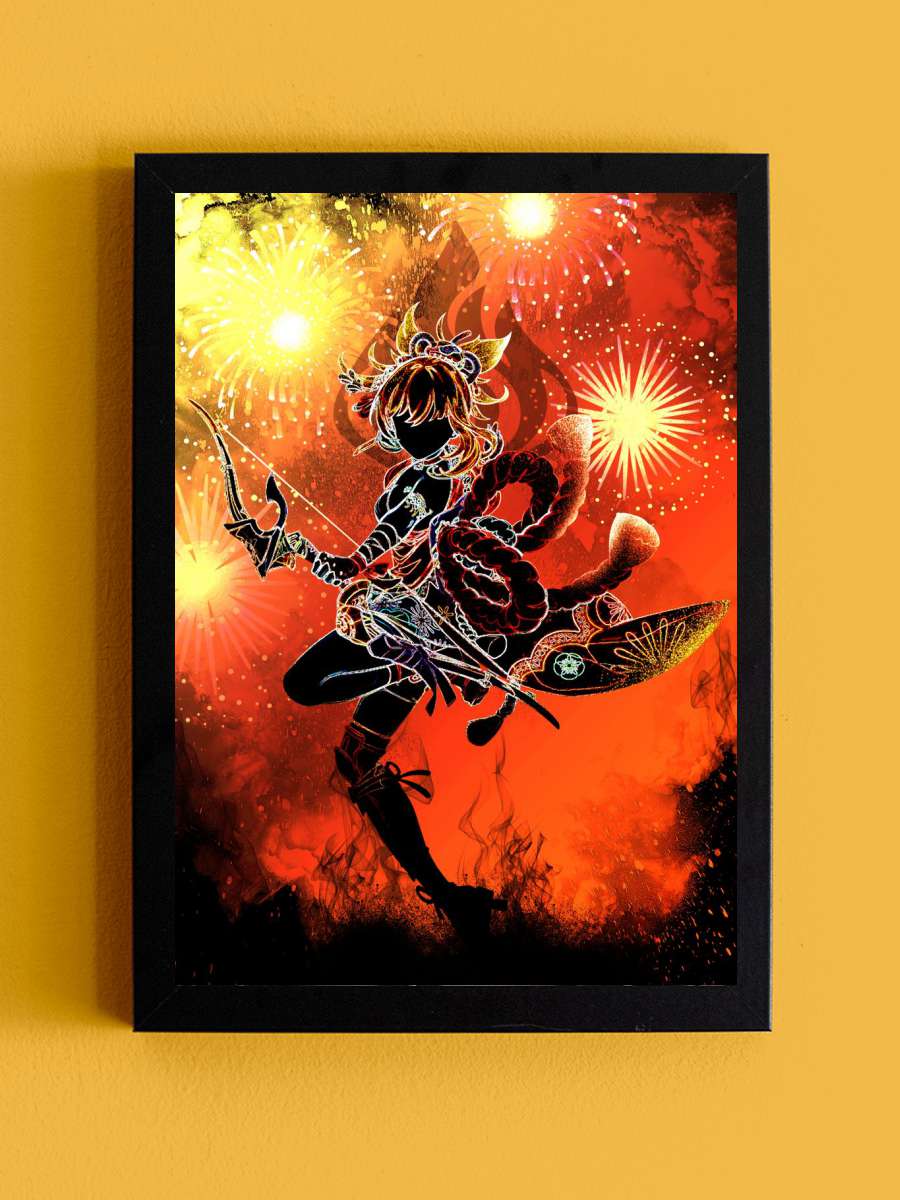 Soul of Carassius Auratus Anime Tablo Siyah Çerçeveli Yüksek Kalite Anime Duvar Poster Tablo - En İyi Fiyatlarla