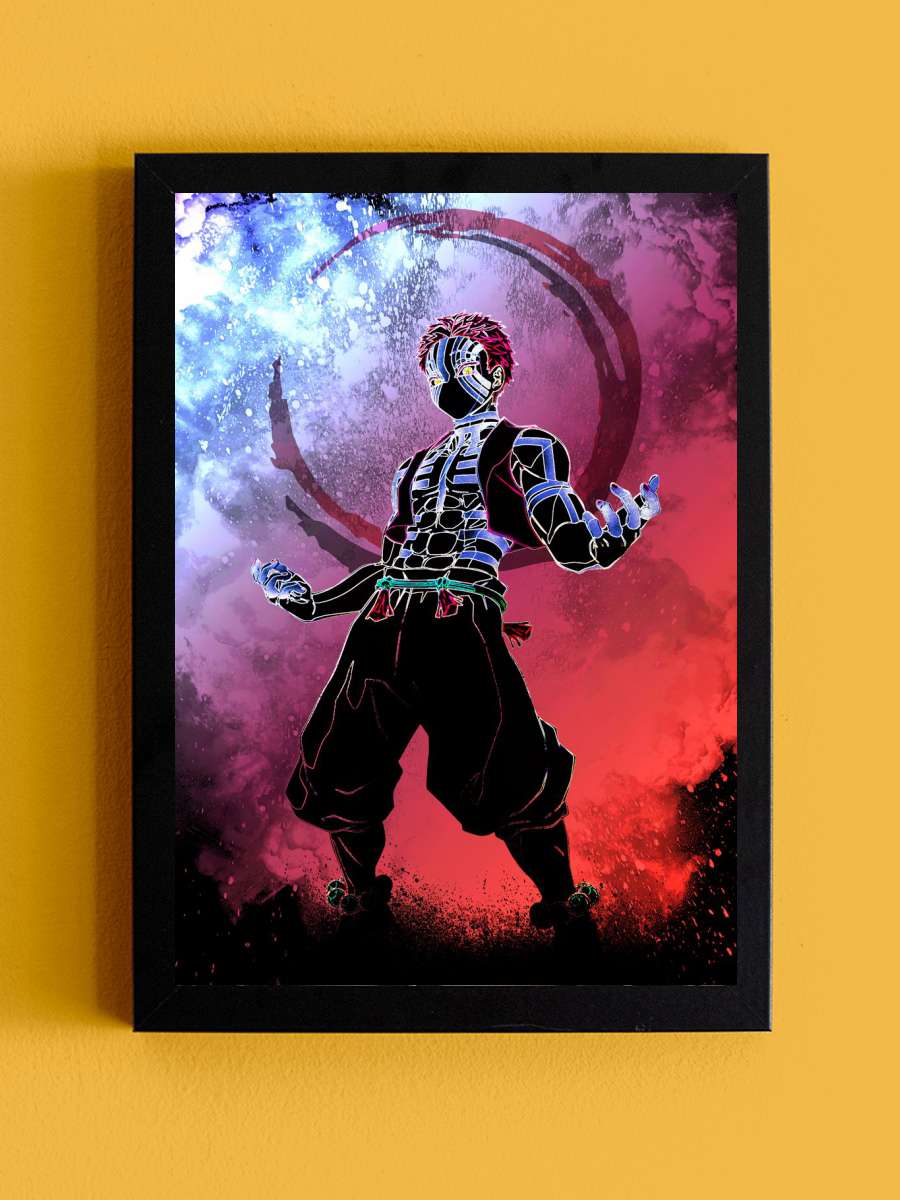 Soul of Hakuji Anime Tablo Siyah Çerçeveli Yüksek Kalite Anime Duvar Poster Tablo - En İyi Fiyatlarla