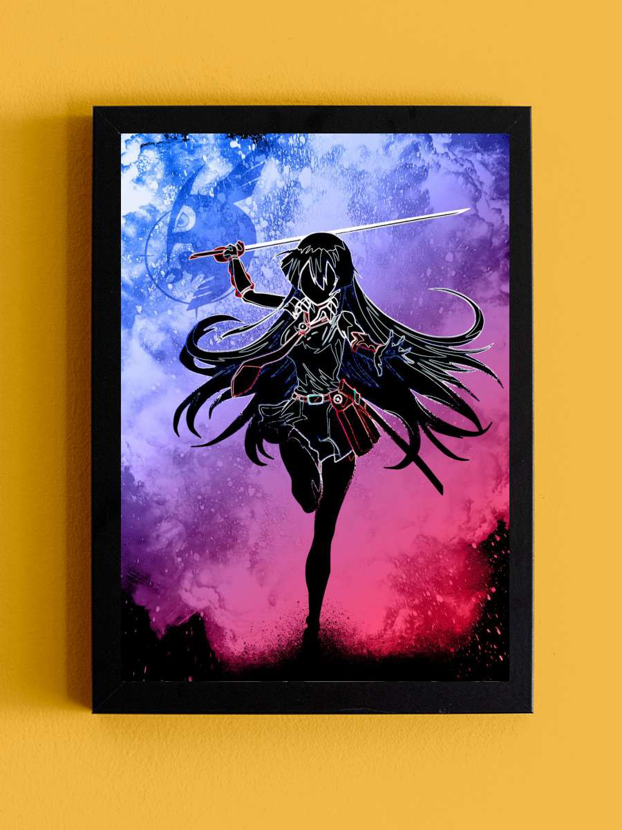 Soul of Murasame Anime Tablo Siyah Çerçeveli Yüksek Kalite Anime Duvar Poster Tablo - En İyi Fiyatlarla