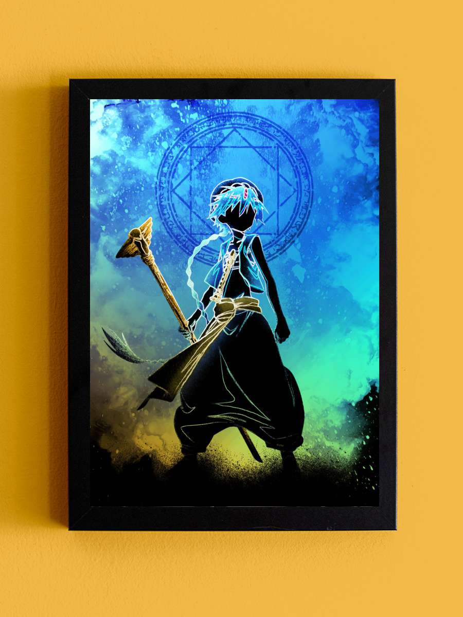 Soul of the 4th Anime Tablo Siyah Çerçeveli Yüksek Kalite Anime Duvar Poster Tablo - En İyi Fiyatlarla