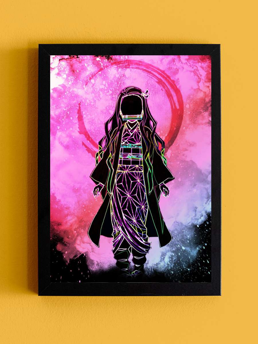 Soul of the Chosen Demon Anime Tablo Siyah Çerçeveli Yüksek Kalite Anime Duvar Poster Tablo - En İyi Fiyatlarla