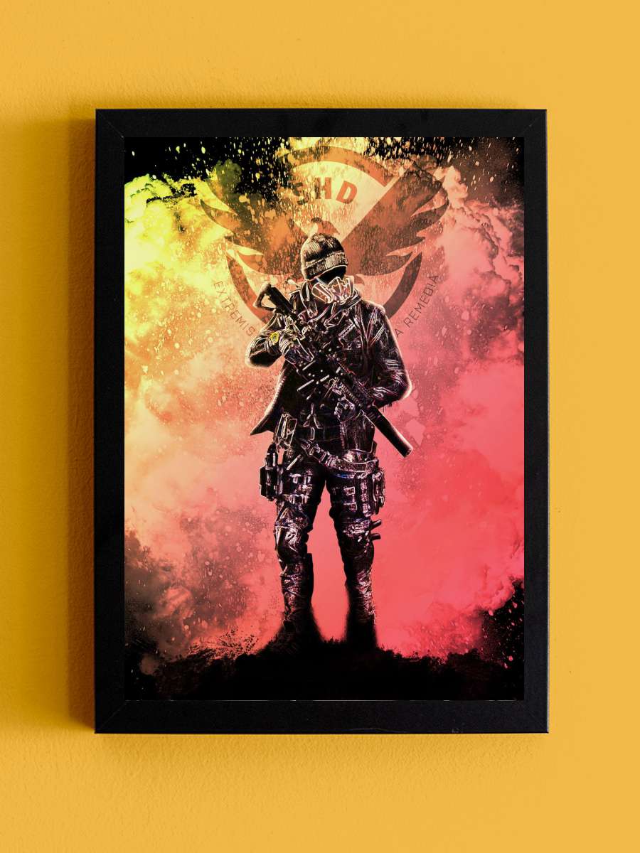 Soul of the Dark Zone Anime Tablo Siyah Çerçeveli Yüksek Kalite Anime Duvar Poster Tablo - En İyi Fiyatlarla