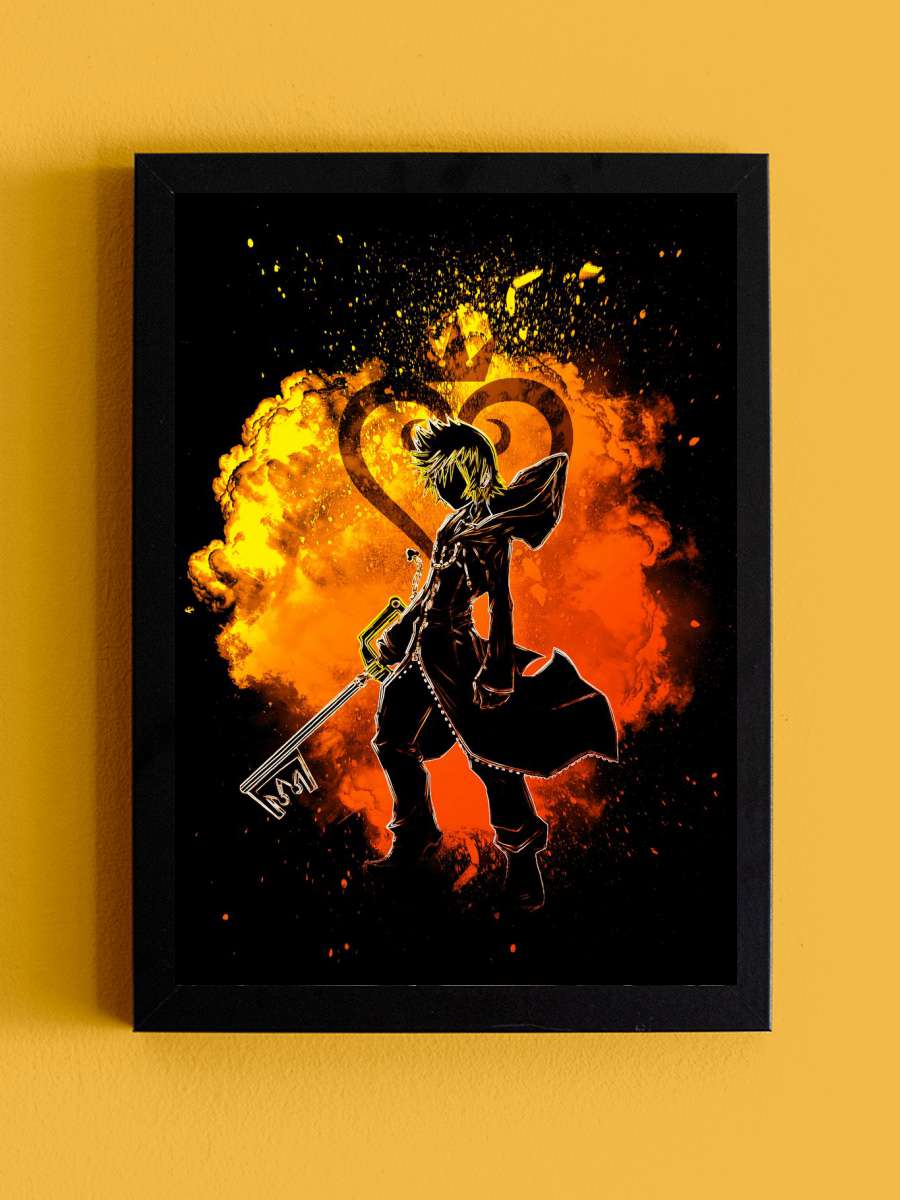 Soul of the destiny Anime Tablo Siyah Çerçeveli Yüksek Kalite Anime Duvar Poster Tablo - En İyi Fiyatlarla