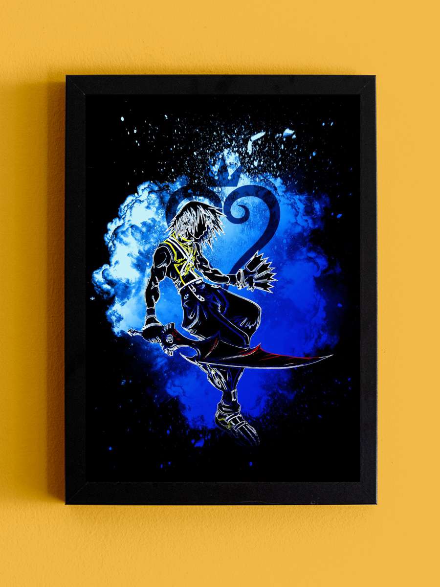 Soul of the Eternal rival Anime Tablo Siyah Çerçeveli Yüksek Kalite Anime Duvar Poster Tablo - En İyi Fiyatlarla