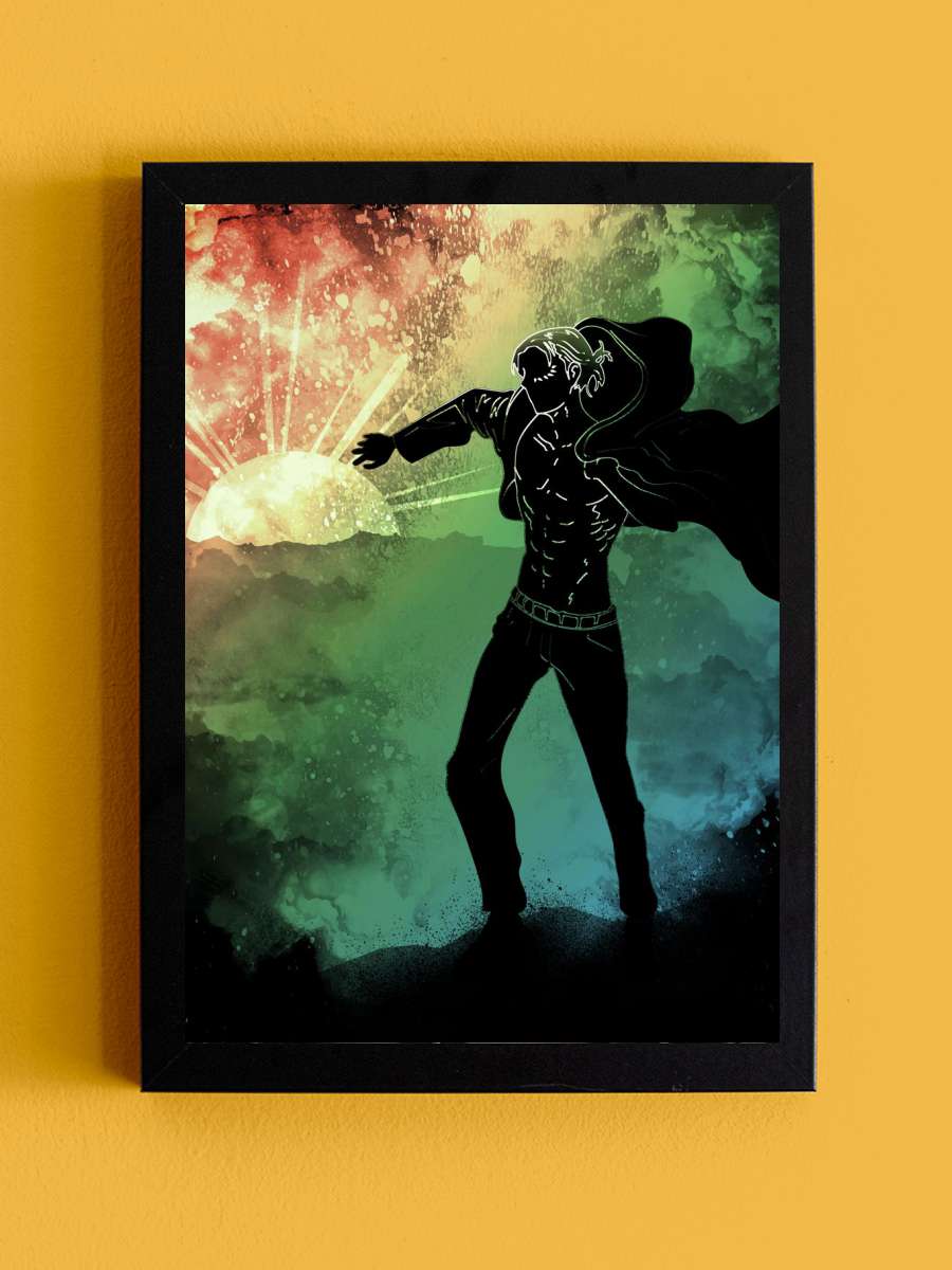 Soul of the Founder Anime Tablo Siyah Çerçeveli Yüksek Kalite Anime Duvar Poster Tablo - En İyi Fiyatlarla