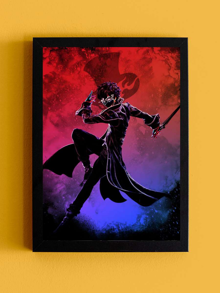 Soul of the Phantom Anime Tablo Siyah Çerçeveli Yüksek Kalite Anime Duvar Poster Tablo - En İyi Fiyatlarla
