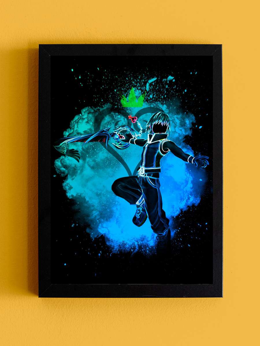 Soul of the Rival Anime Tablo Siyah Çerçeveli Yüksek Kalite Anime Duvar Poster Tablo - En İyi Fiyatlarla