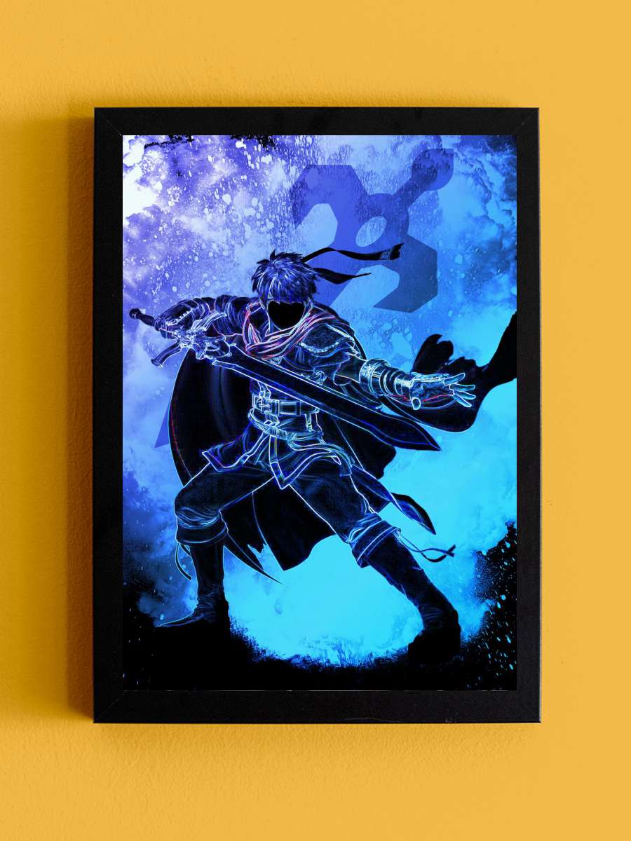 Soul of the Sword Anime Tablo Siyah Çerçeveli Yüksek Kalite Anime Duvar Poster Tablo - En İyi Fiyatlarla