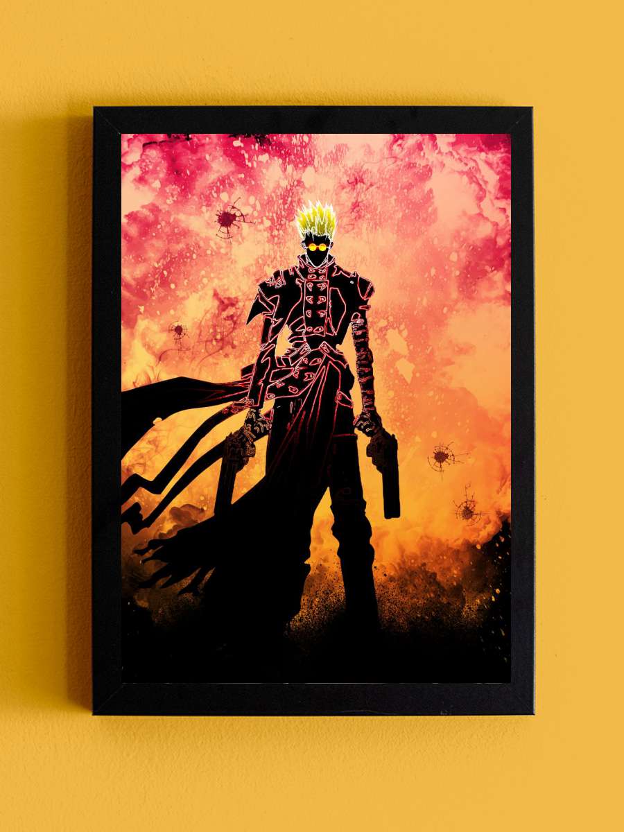 Soul of the Typhoon Anime Tablo Siyah Çerçeveli Yüksek Kalite Anime Duvar Poster Tablo - En İyi Fiyatlarla