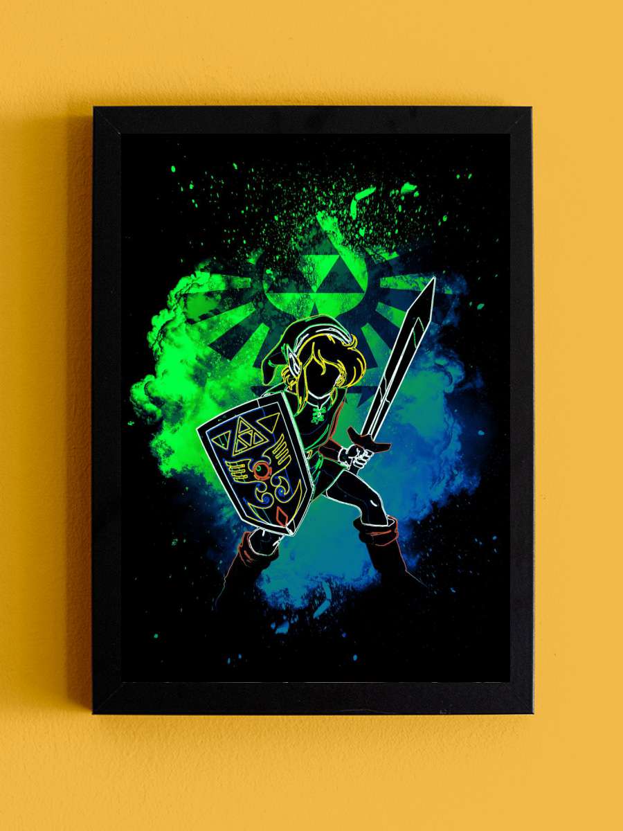 Soul to the past Anime Tablo Siyah Çerçeveli Yüksek Kalite Anime Duvar Poster Tablo - En İyi Fiyatlarla