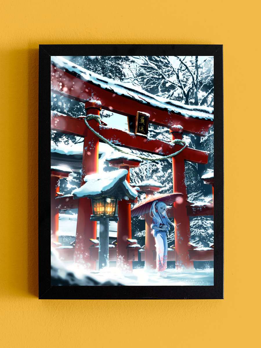 Sousou no Frieren Anime Anime Tablo Siyah Çerçeveli Yüksek Kalite Anime Duvar Poster Tablo - En İyi Fiyatlarla