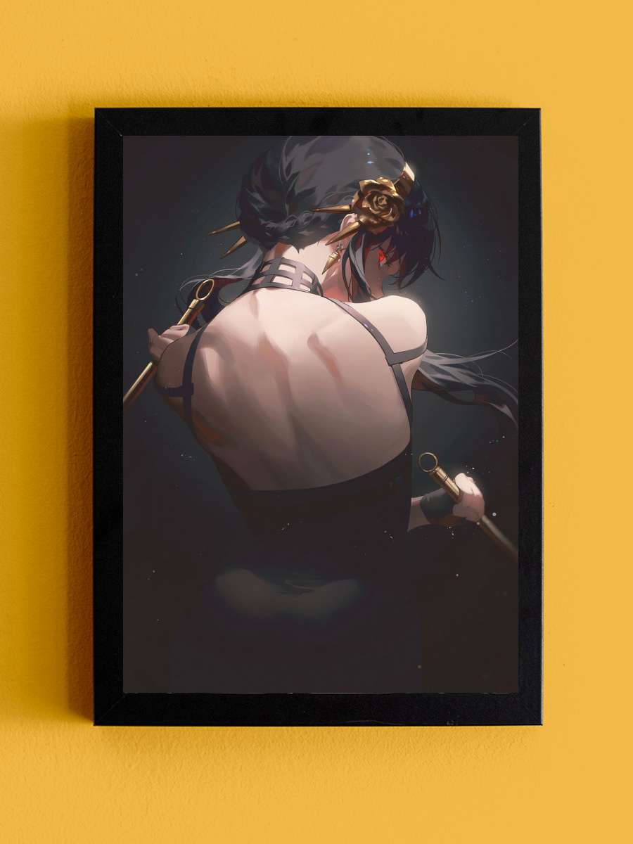 Spy x Family Anime Tablo Siyah Çerçeveli Yüksek Kalite Anime Duvar Poster Tablo - En İyi Fiyatlarla