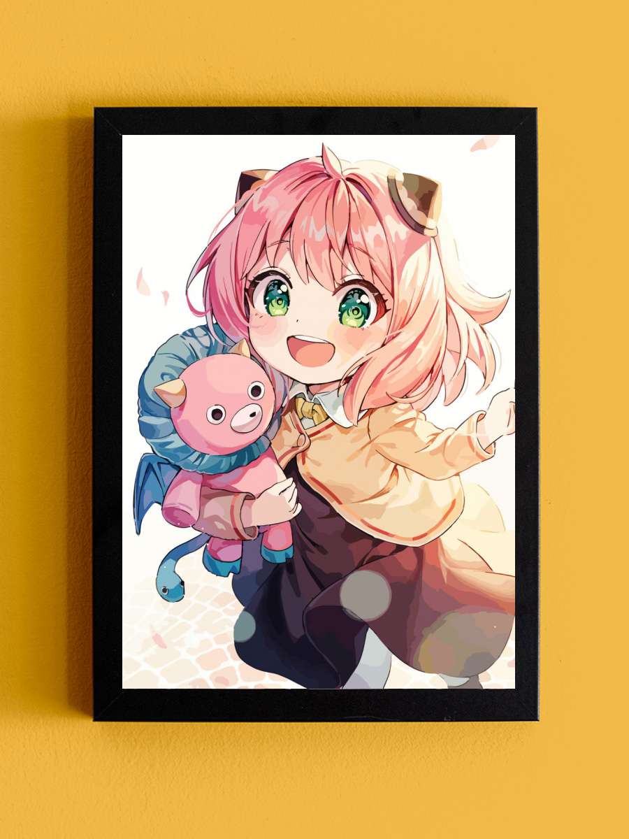 spy x family Anime Tablo Siyah Çerçeveli Yüksek Kalite Anime Duvar Poster Tablo - En İyi Fiyatlarla