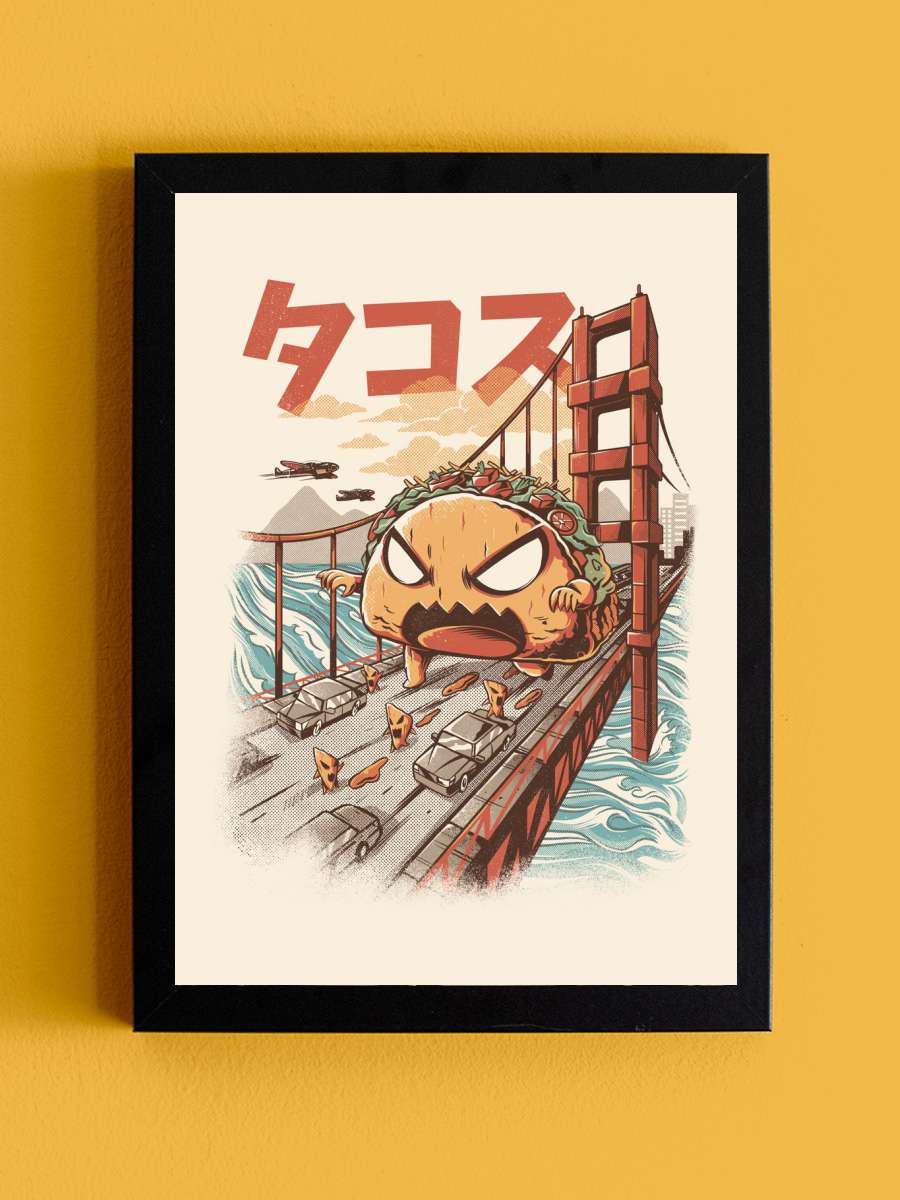 TAKAIJU Anime Tablo Siyah Çerçeveli Yüksek Kalite Anime Duvar Poster Tablo - En İyi Fiyatlarla