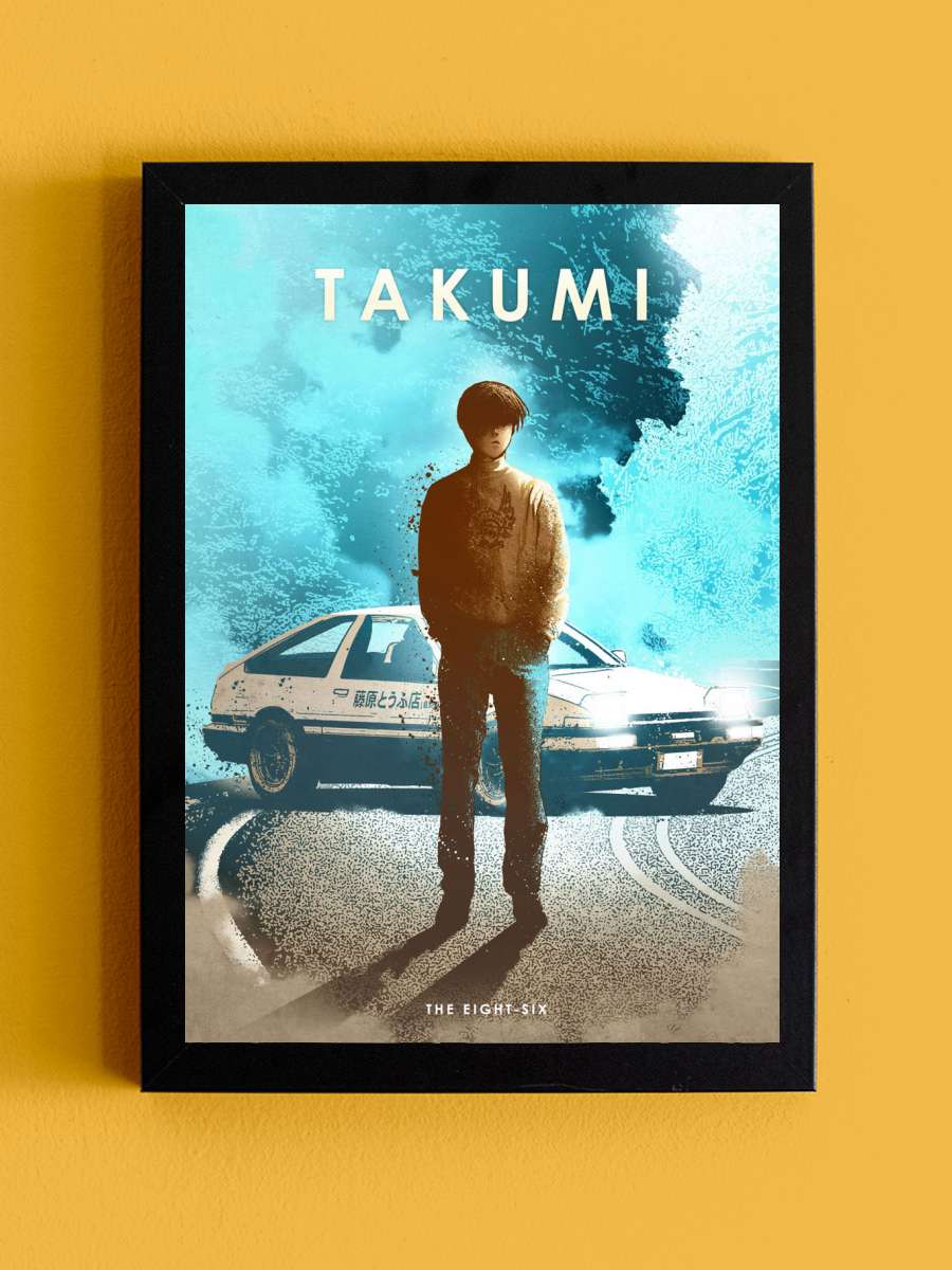 Takumi Anime Tablo Siyah Çerçeveli Yüksek Kalite Anime Duvar Poster Tablo - En İyi Fiyatlarla