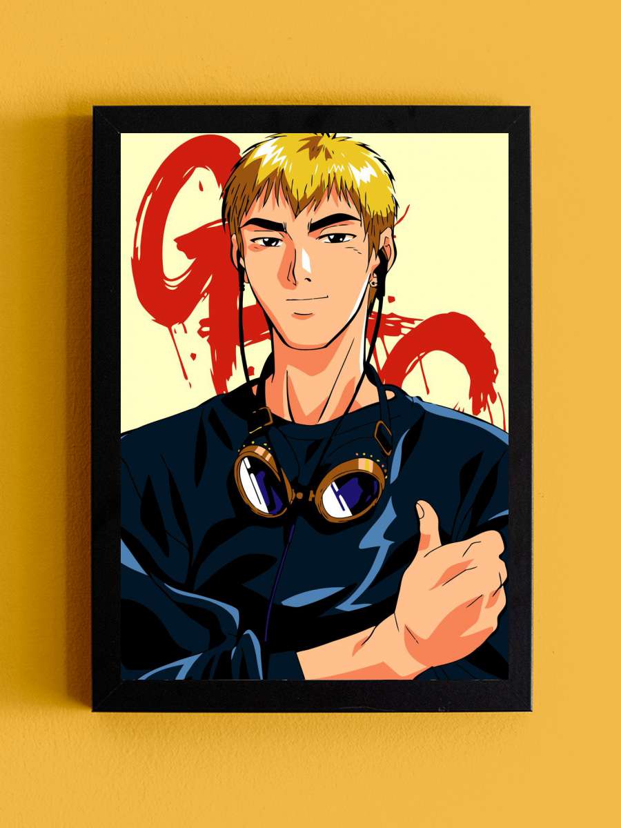 Teacher Onizuka Anime Tablo Siyah Çerçeveli Yüksek Kalite Anime Duvar Poster Tablo - En İyi Fiyatlarla