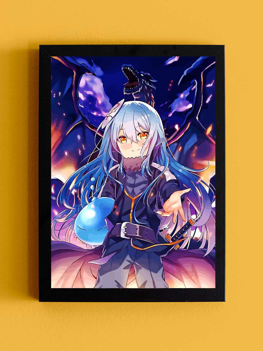 Tensei Anime Tablo Siyah Çerçeveli Yüksek Kalite Anime Duvar Poster Tablo - En İyi Fiyatlarla