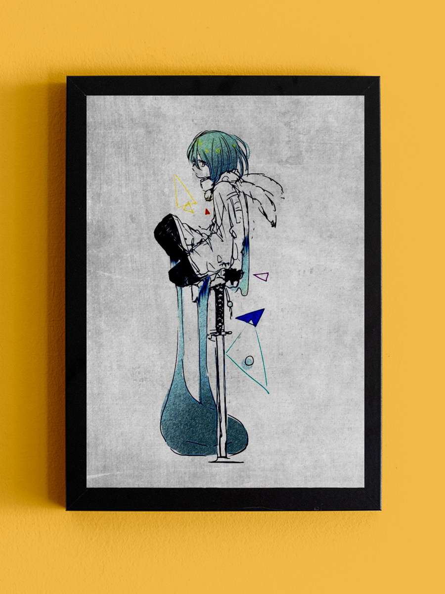 Tensei shitara Slime Datta Anime Tablo Siyah Çerçeveli Yüksek Kalite Anime Duvar Poster Tablo - En İyi Fiyatlarla