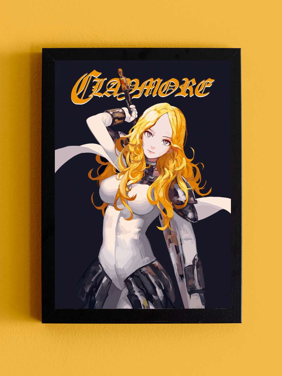 Teresa From Claymore Anime Tablo Siyah Çerçeveli Yüksek Kalite Anime Duvar Poster Tablo - En İyi Fiyatlarla