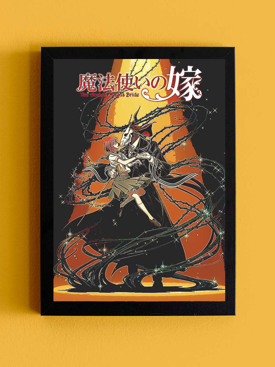 The Ancient Magus Bride Anime Tablo Siyah Çerçeveli Yüksek Kalite Anime Duvar Poster Tablo - En İyi Fiyatlarla
