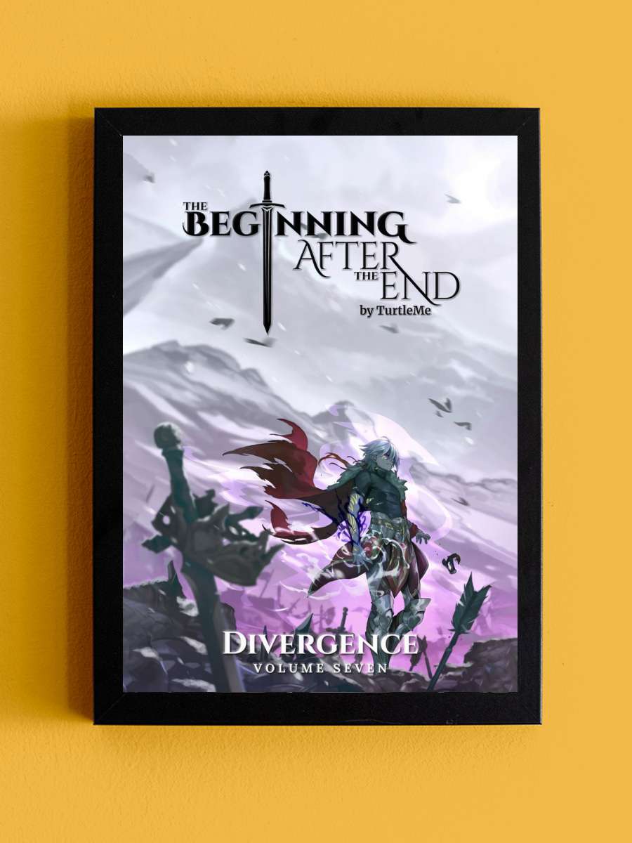 The Beginning After End Anime Tablo Siyah Çerçeveli Yüksek Kalite Anime Duvar Poster Tablo - En İyi Fiyatlarla
