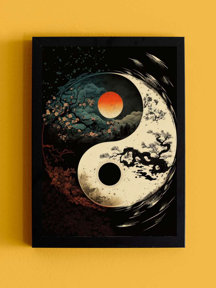 The Cycle of Nature Anime Tablo Siyah Çerçeveli Yüksek Kalite Anime Duvar Poster Tablo - En İyi Fiyatlarla