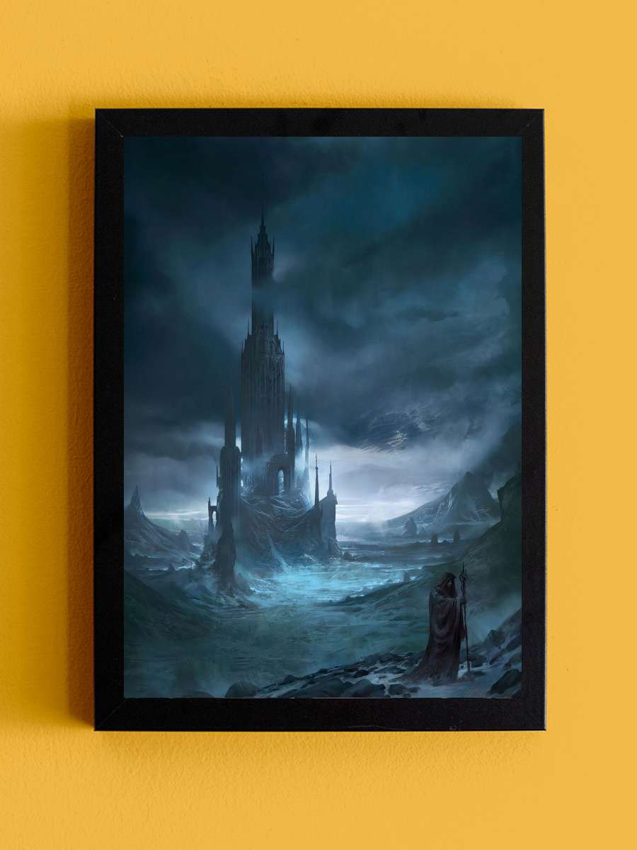 the dark tower Anime Tablo Siyah Çerçeveli Yüksek Kalite Anime Duvar Poster Tablo - En İyi Fiyatlarla