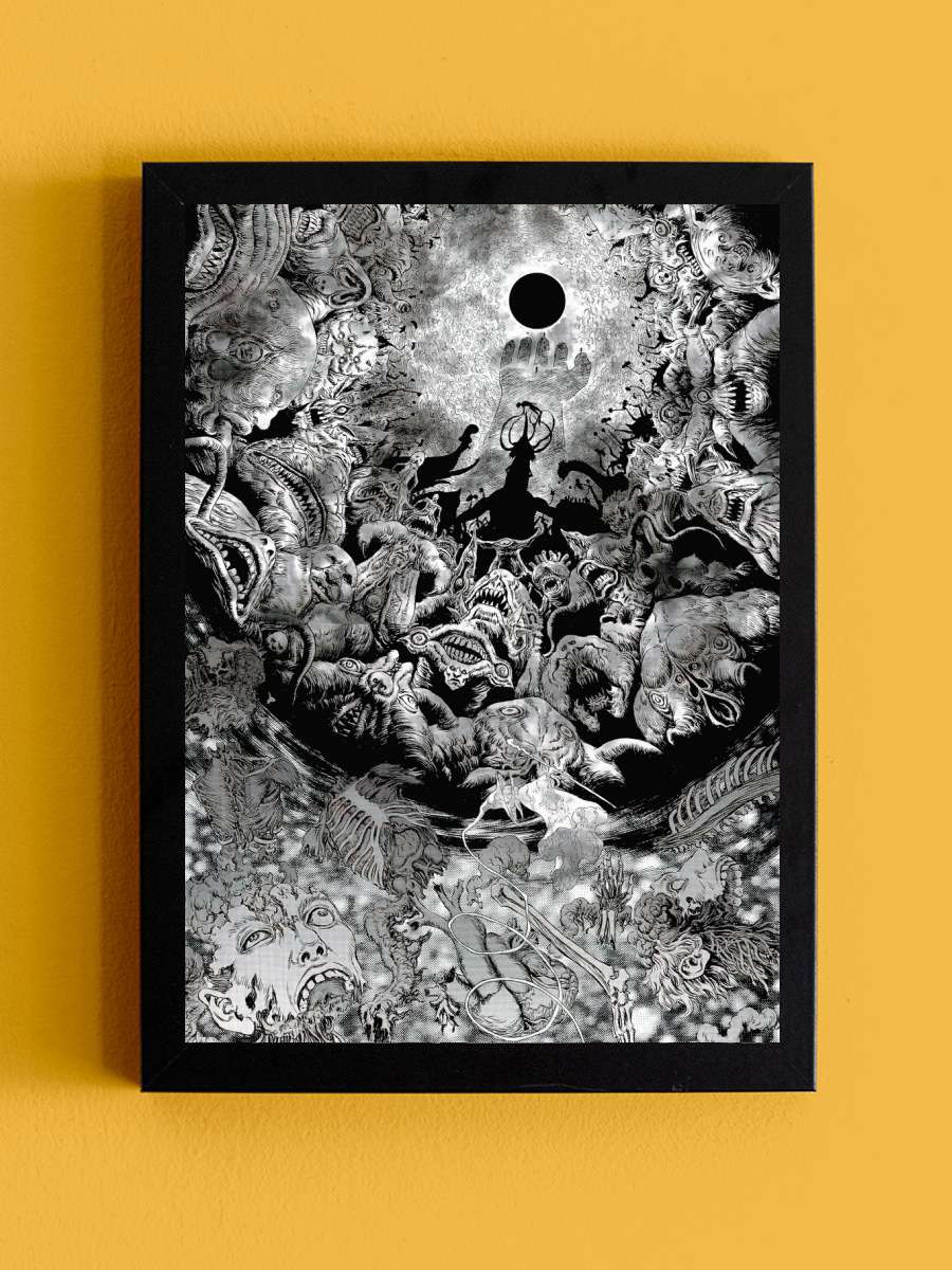 The Eclipse Anime Tablo Siyah Çerçeveli Yüksek Kalite Anime Duvar Poster Tablo - En İyi Fiyatlarla