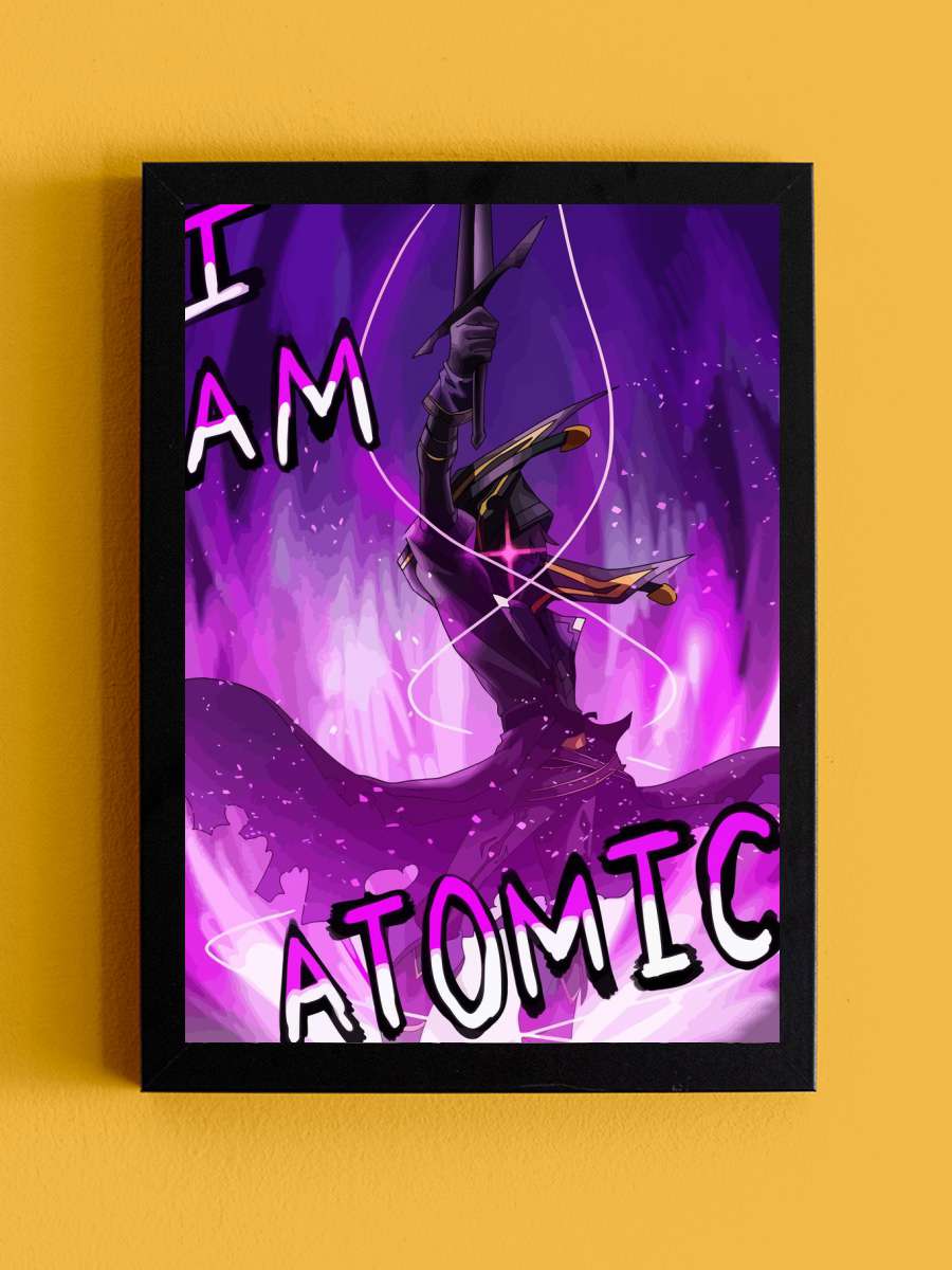 The Eminence In Shadow Art Anime Tablo Siyah Çerçeveli Yüksek Kalite Anime Duvar Poster Tablo - En İyi Fiyatlarla