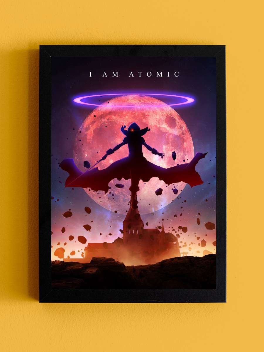 The Eminence in Shadow Cid Anime Tablo Siyah Çerçeveli Yüksek Kalite Anime Duvar Poster Tablo - En İyi Fiyatlarla