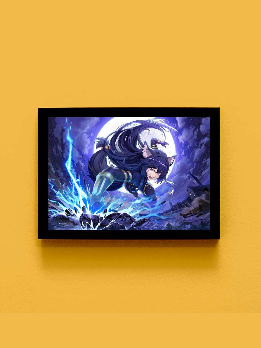 The Eminence in Shadow Anime Tablo Siyah Çerçeveli Yüksek Kalite Anime Duvar Poster Tablo - En İyi Fiyatlarla