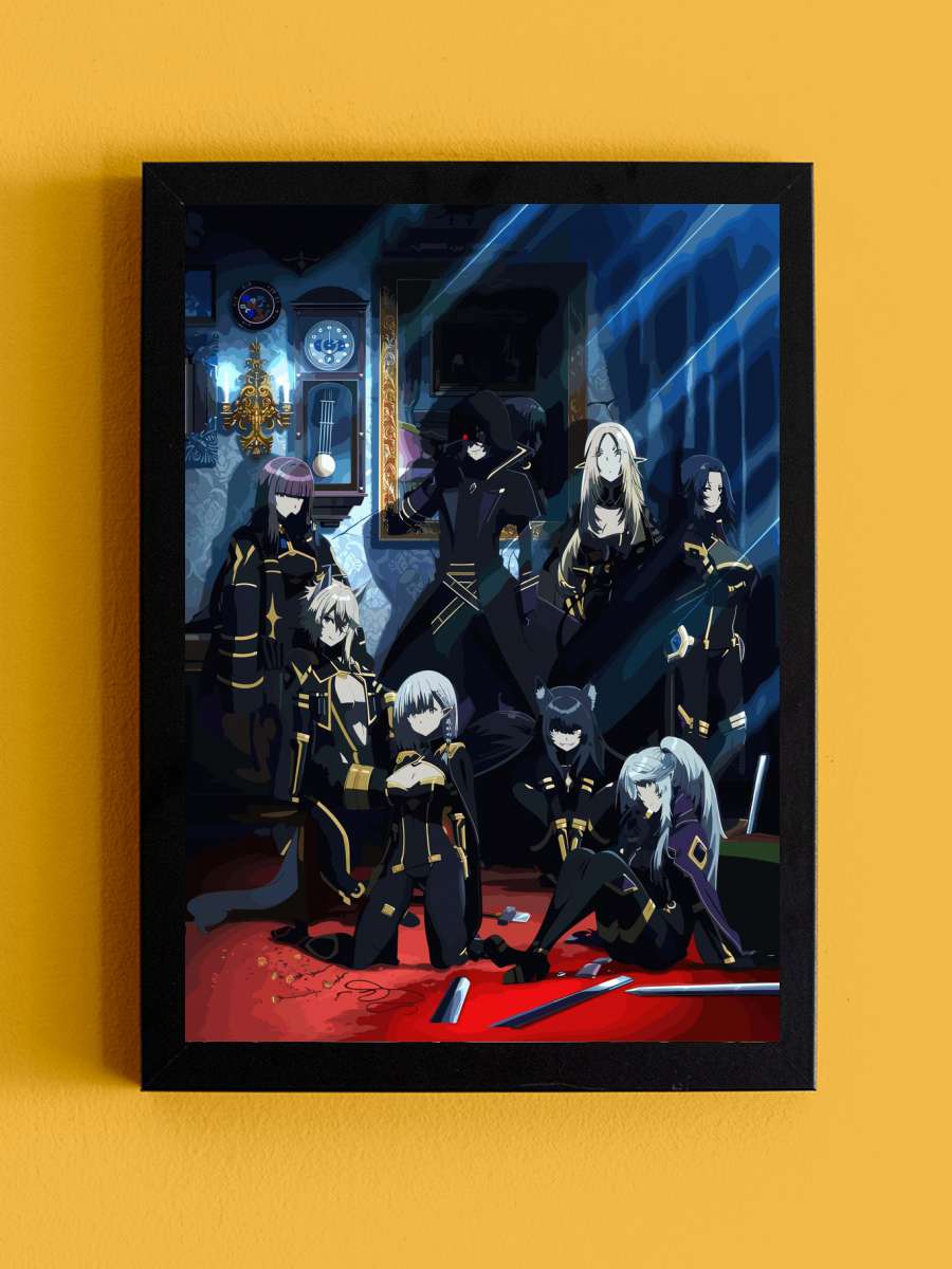 the eminence in shadow Anime Tablo Siyah Çerçeveli Yüksek Kalite Anime Duvar Poster Tablo - En İyi Fiyatlarla